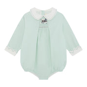 Willoughby Romper with Embroidery Detail