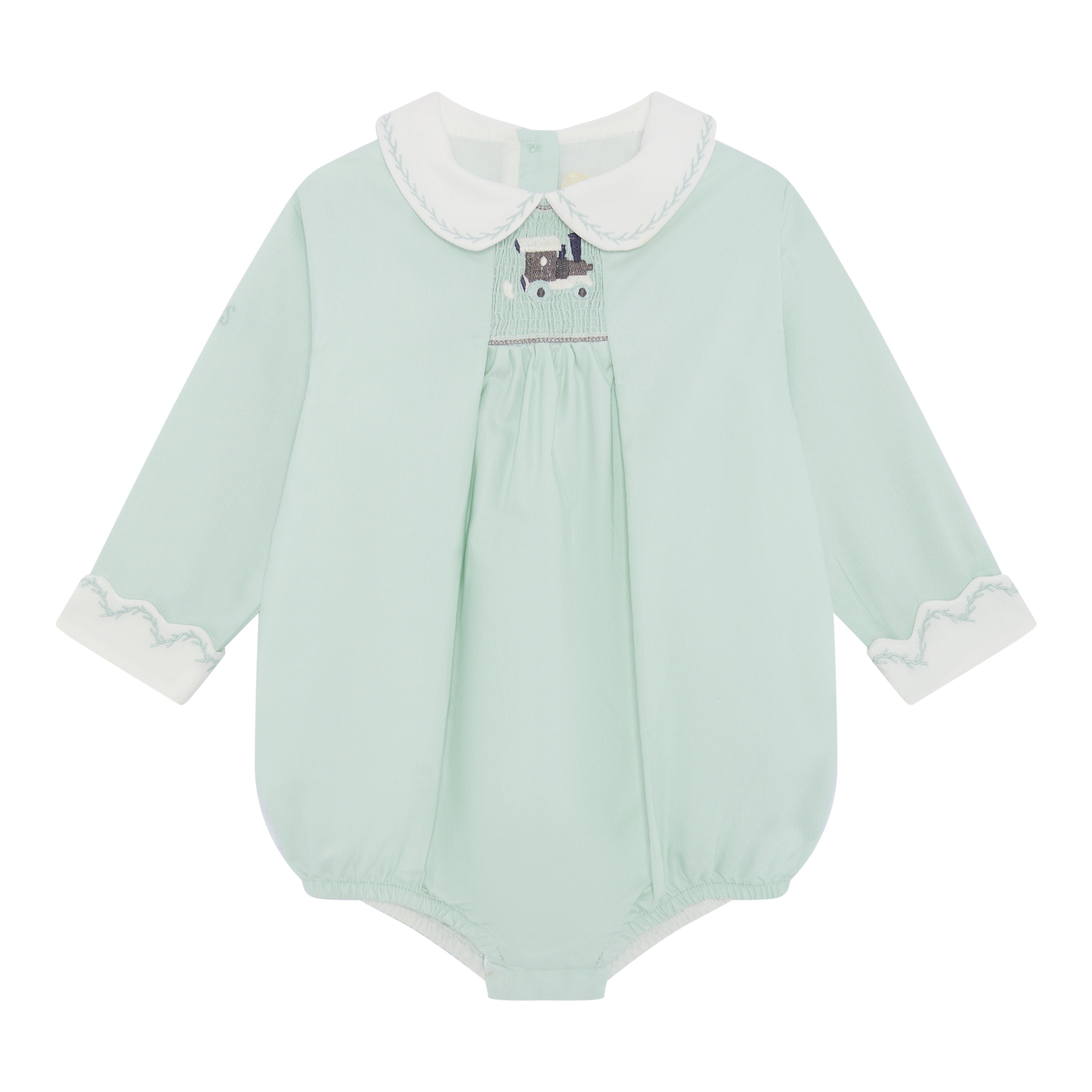 Willoughby Romper with Embroidery Detail