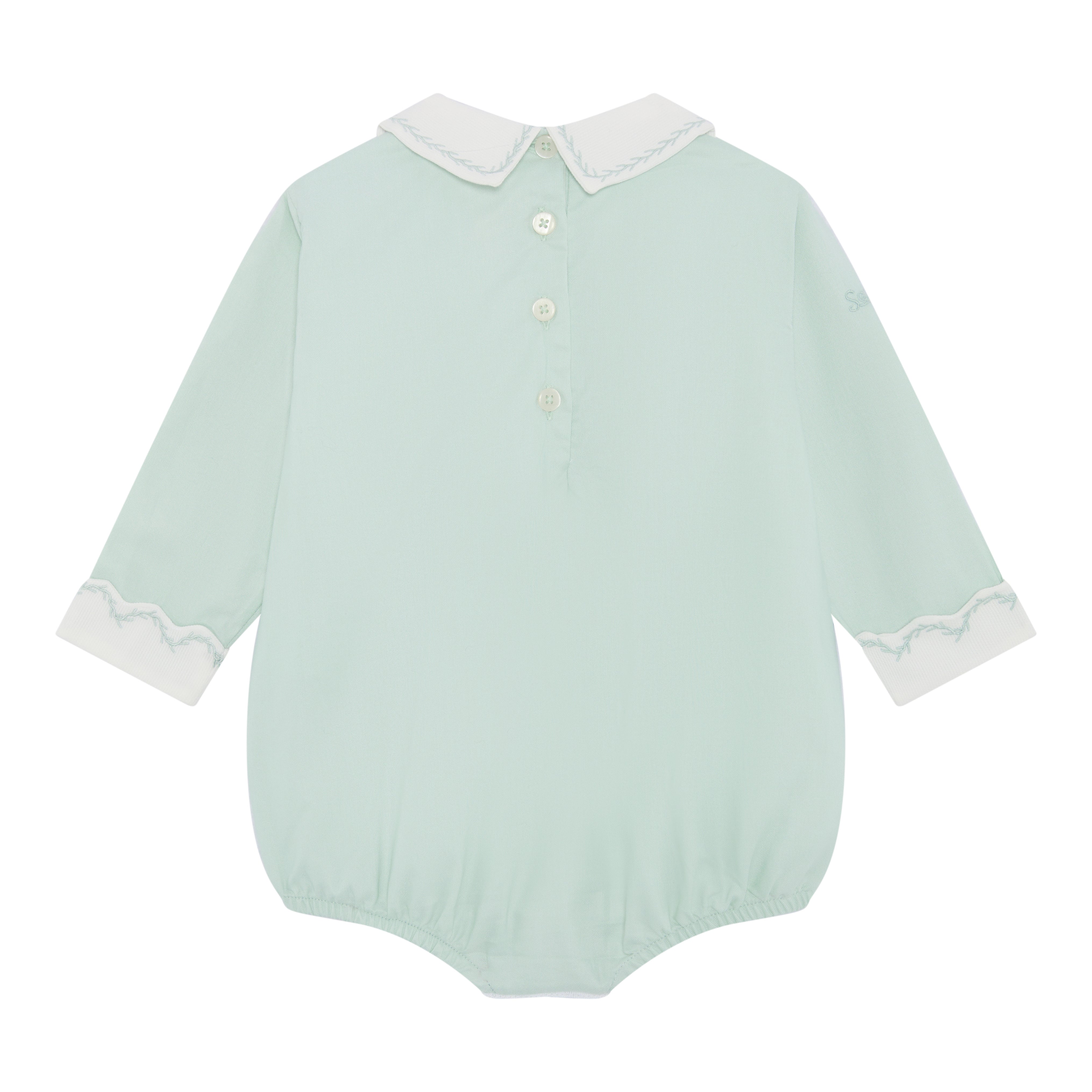 Willoughby Romper with Embroidery Detail