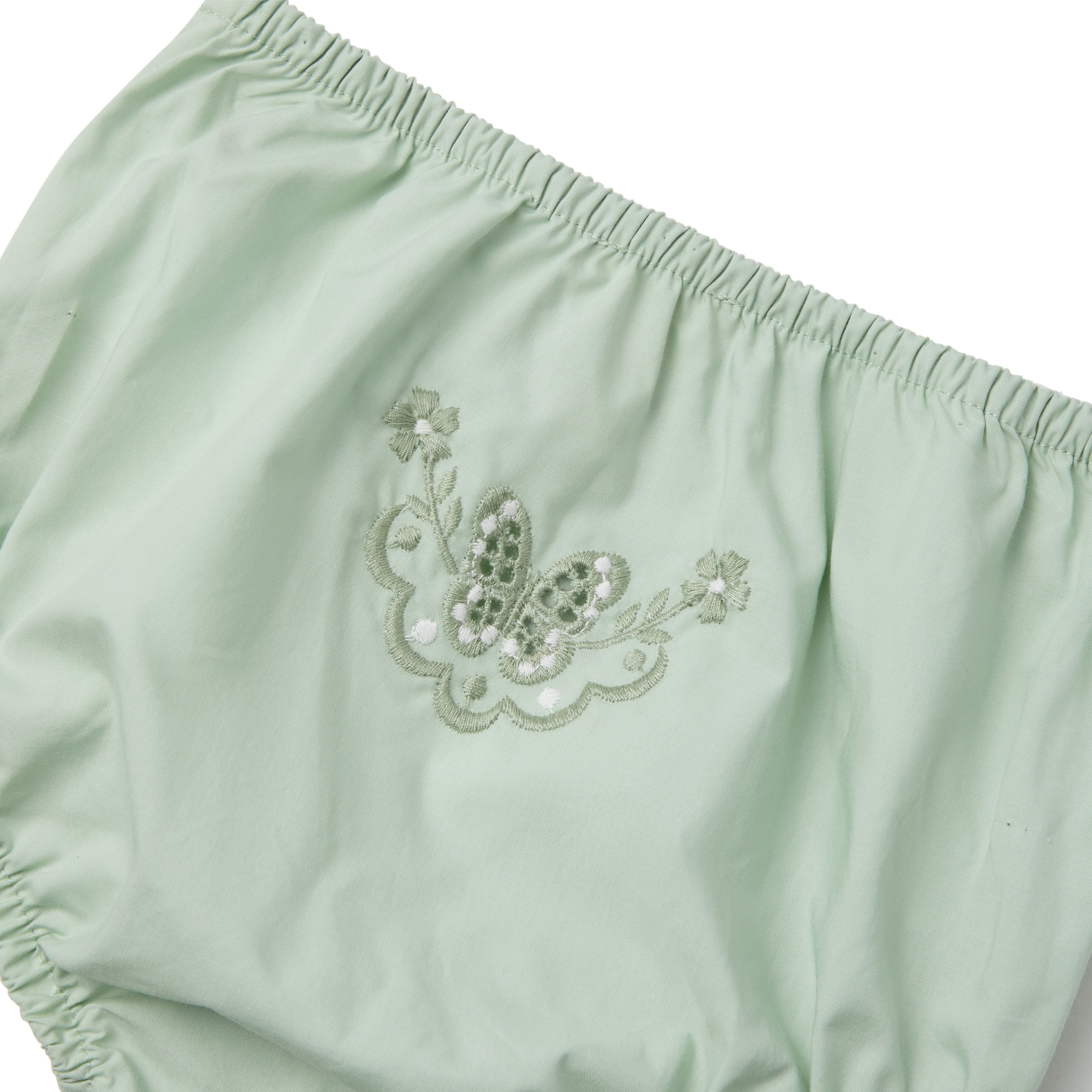 Magnolia Dress with Embroidered Bloomers Set