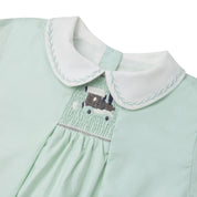 Willoughby Romper with Embroidery Detail