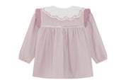 Margot Embroidered Blouse with Embroidery and Smocking